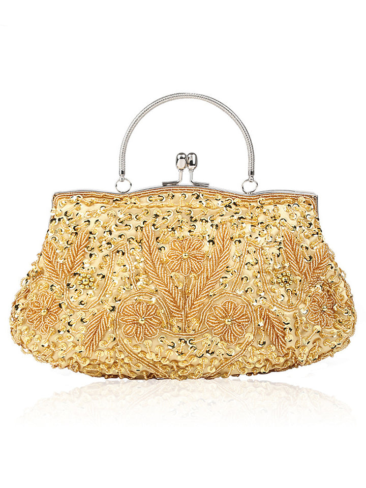 Rhinestone Handbag Costume Accessories Evening Clutch Beaded Bag