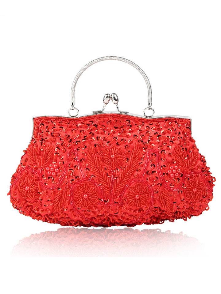Rhinestone Handbag Costume Accessories Evening Clutch Beaded Bag