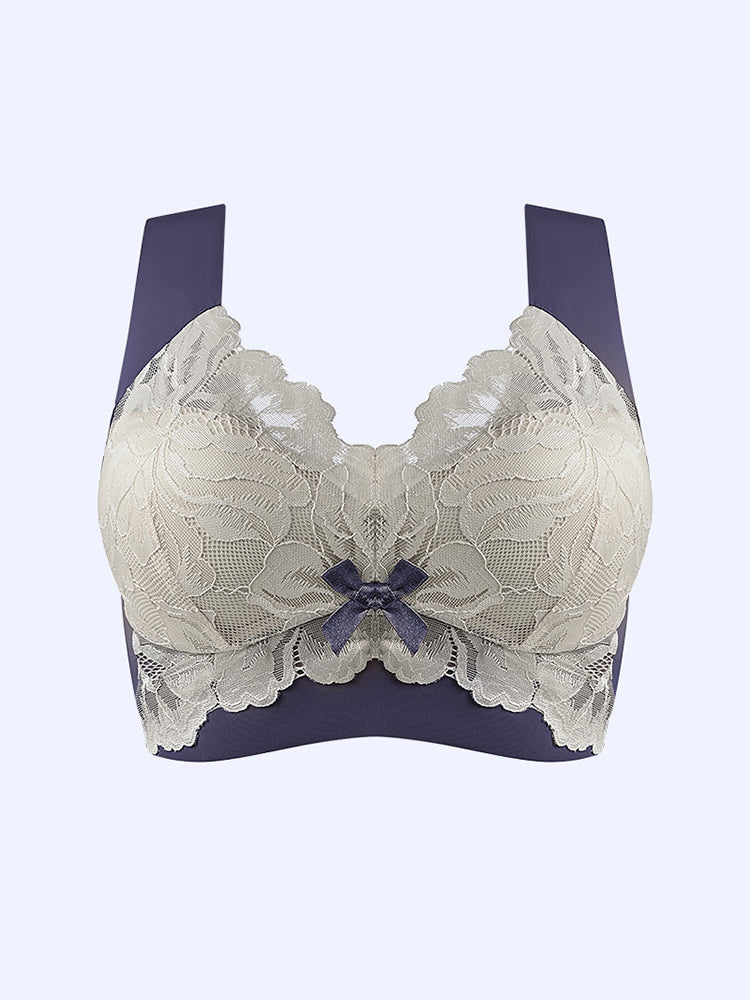 Breathable Lace Soft Beauty Back Wire-free Bra
