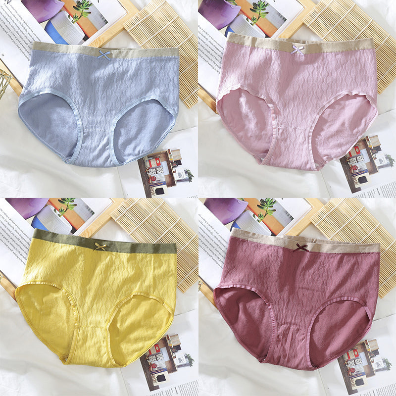 4-Pack High Elasticity Seamless Breathable Briefs