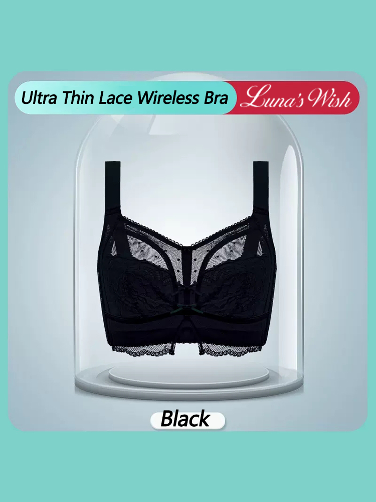 Sexy Ultra Thin Lace Wireless Bra