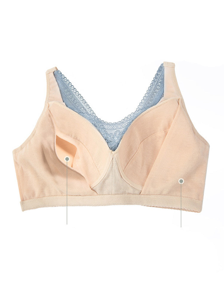 Comfortable Thin Full Cup Wireless Bra
