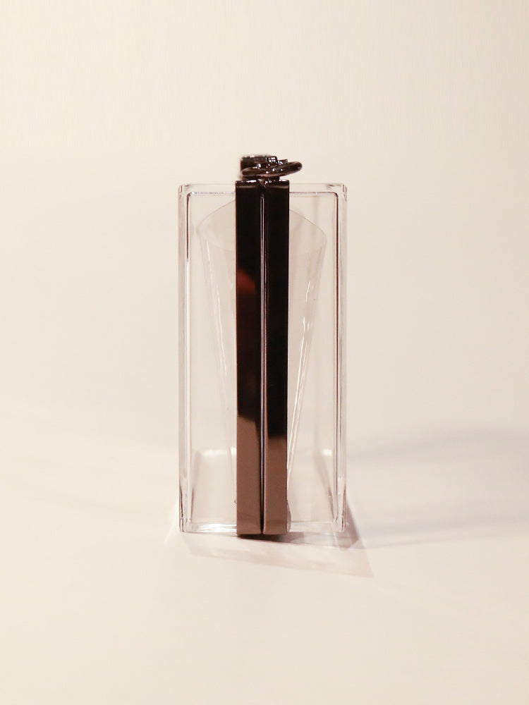 Transparent  Acrylic Box Evening Clutch Bag Clear Purse