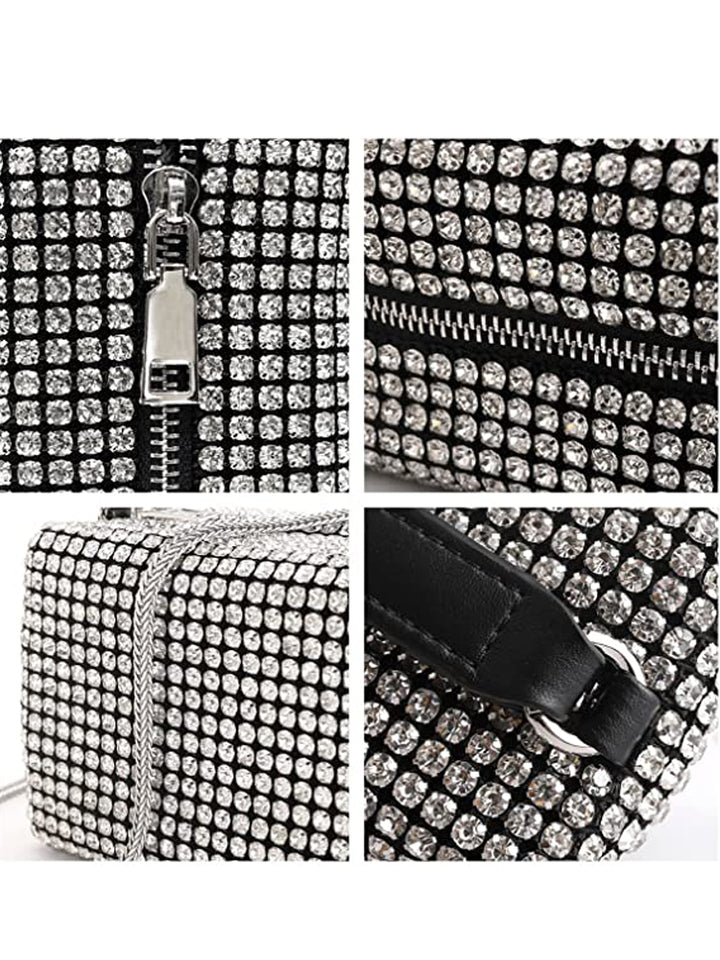 Women's Rhinestone Clutch Purses Evening Purses