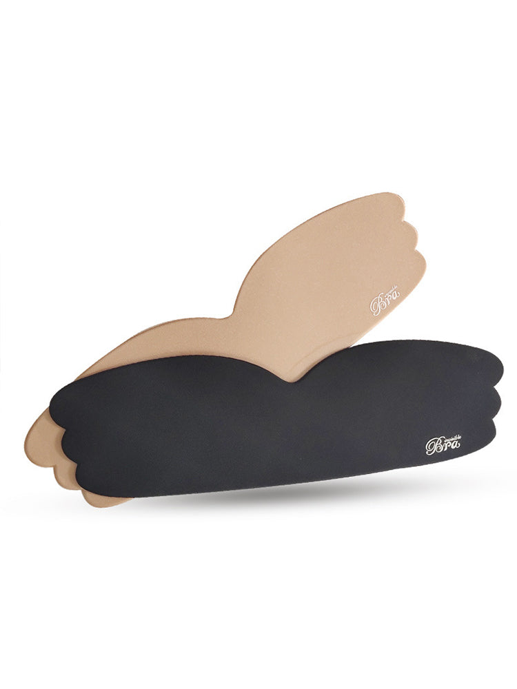 2 Pairs Invisible One Pieces Lift Up Sticky Bra