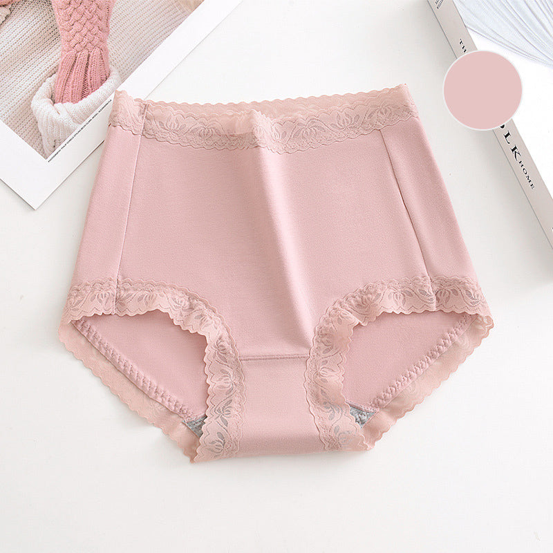 3-Pack Seamless High Waist Cotton Breathable Panties