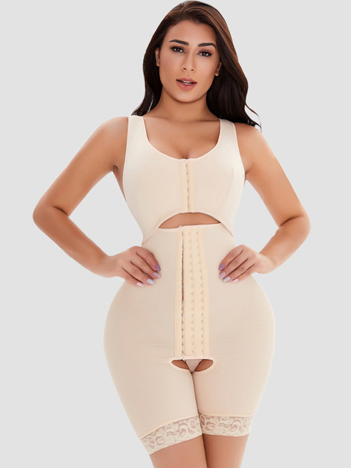 Tummy Control Full Body Shaper Waist Trainer Bodysuit