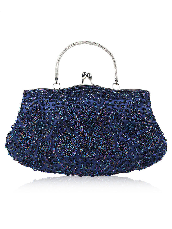 Rhinestone Handbag Costume Accessories Evening Clutch Beaded Bag