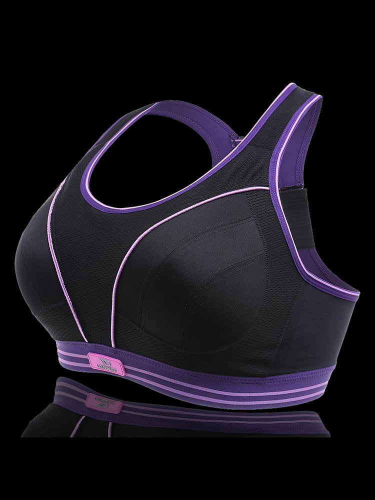 Women High Impact Support Wireless Sports Bra