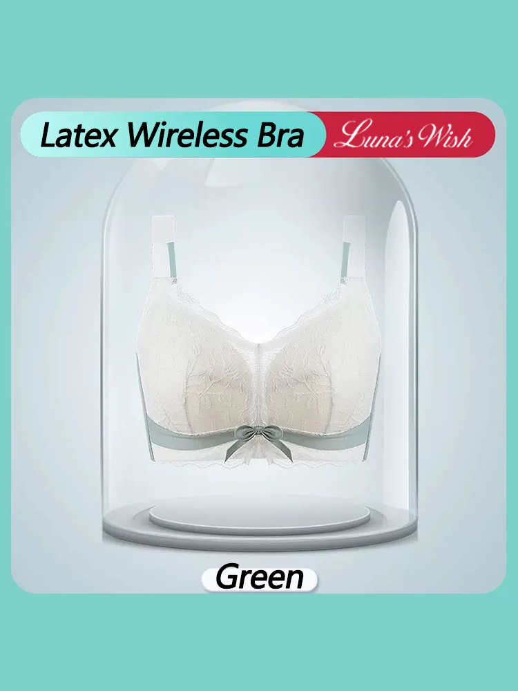Comfort Latex Cups Minimizer Wireless Bra
