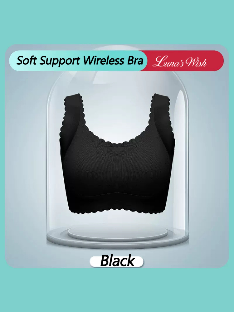 Soft Support Wireless Minimizer Bra