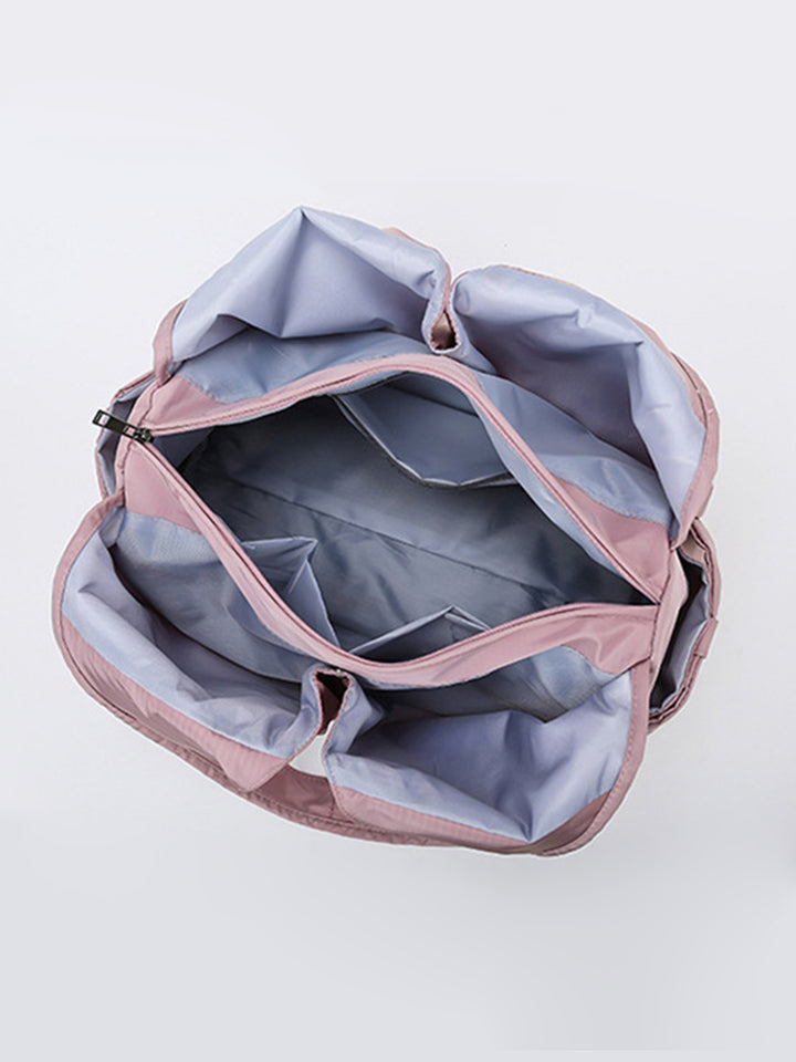 Women Fashion Large Waterproof Multi-function Nylon Travel Shoulder Tote Bag