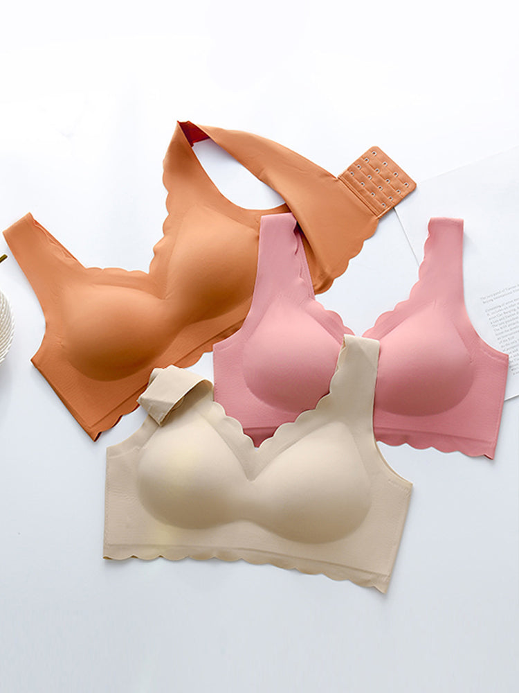 Comfort Beauty Back Seamless Wireless Bra