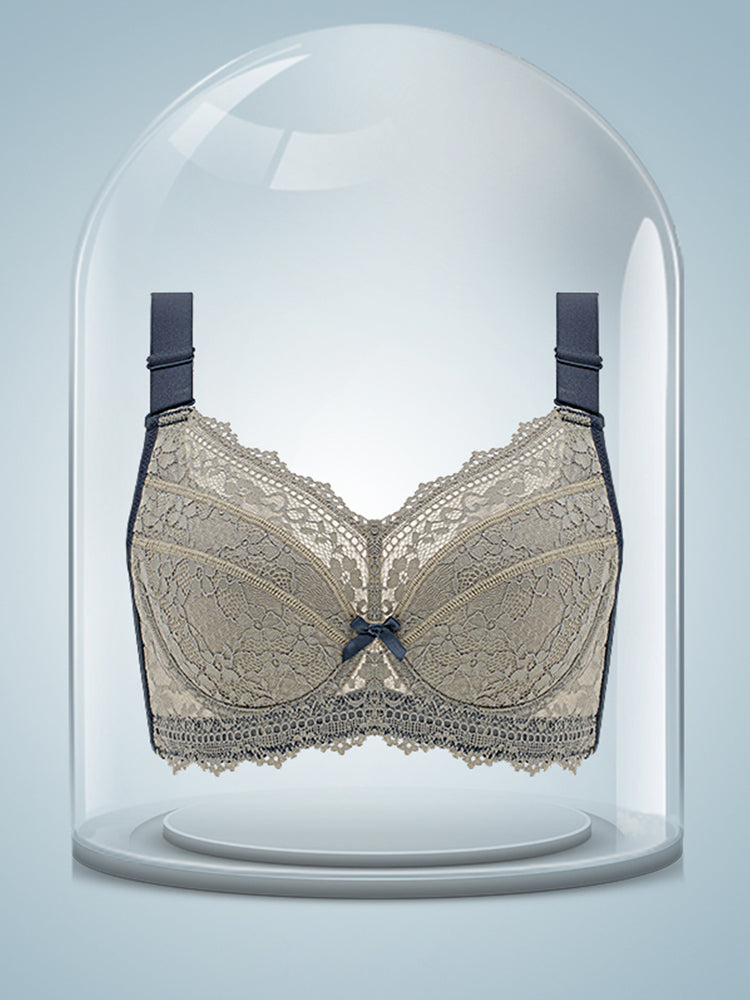 Lace Comfort Support Minimizer Bra