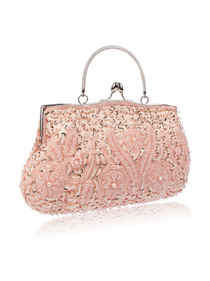 Rhinestone Handbag Costume Accessories Evening Clutch Beaded Bag