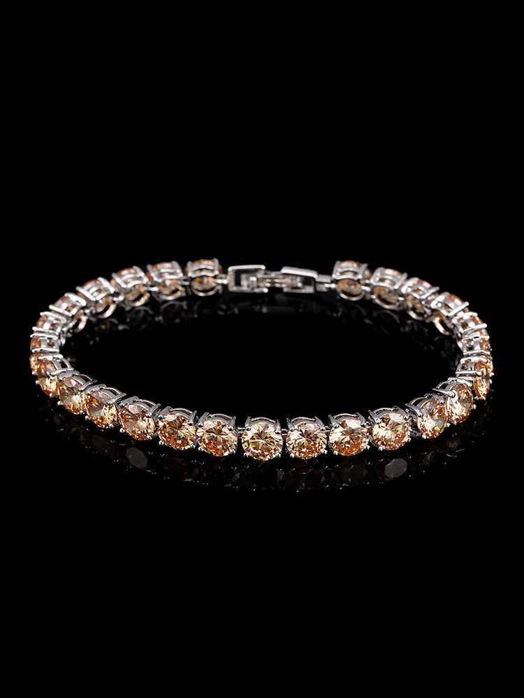 Fashion AAA+ Zircon Ladies Tennis Bracelet