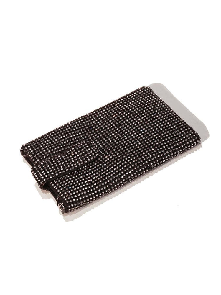 Rhinestone Evening Handbag Cell Phone Purse Wallet Clutch Crossbody Bag