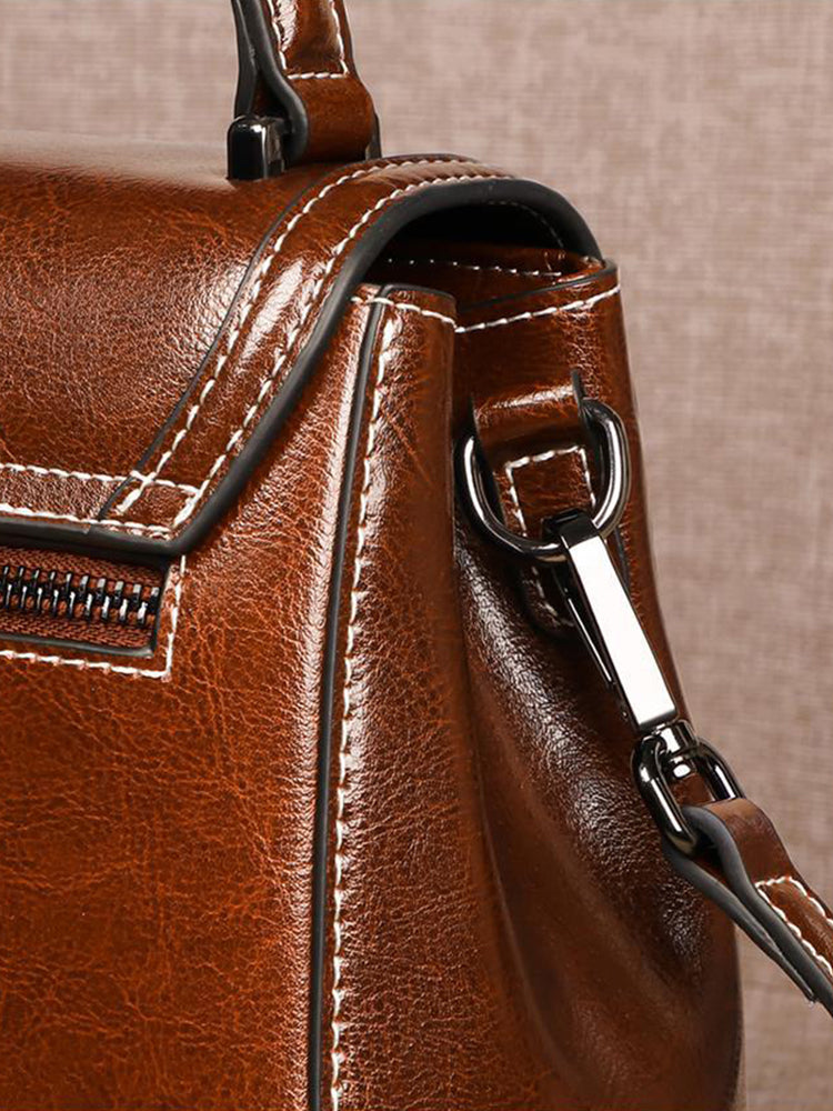 Vintage Crossbody Messenger Bag Briefcase Satchel Purse Handbag
