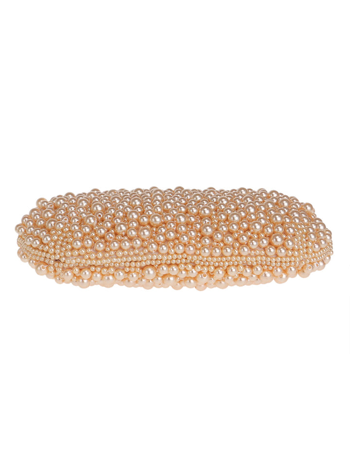 All Over Pearl Pouch Clutch Wedding Evening Bag