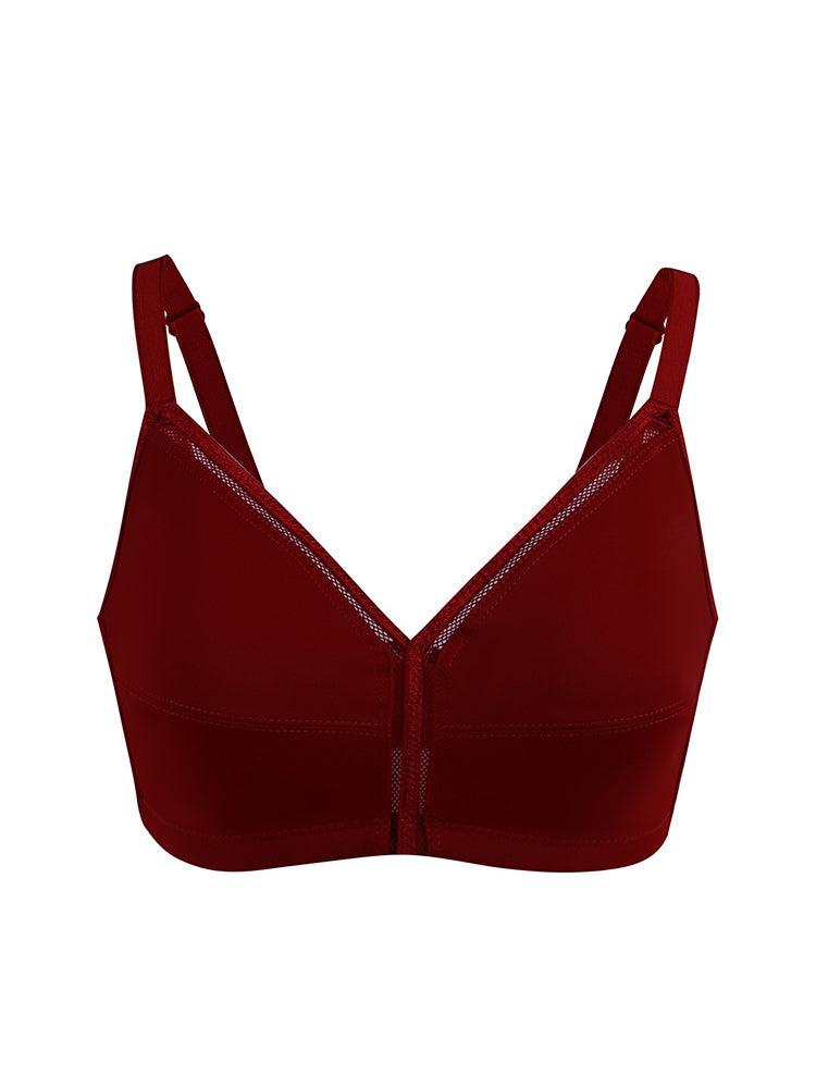 Women's Comfort Strap Full Coverage Wireless Bra