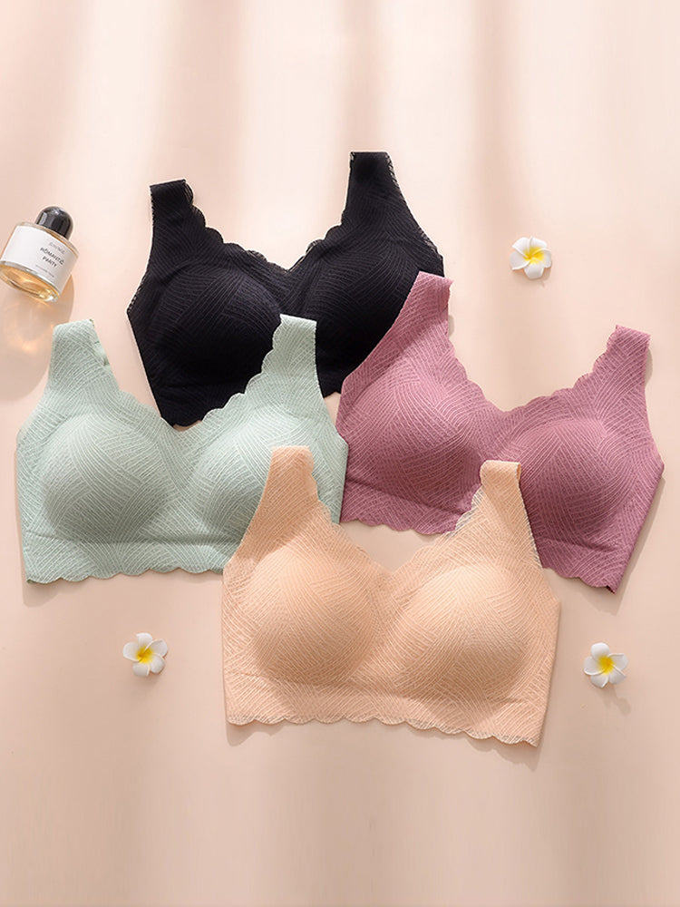 Women's Seamless Thin Soft Comfy Daily Bras