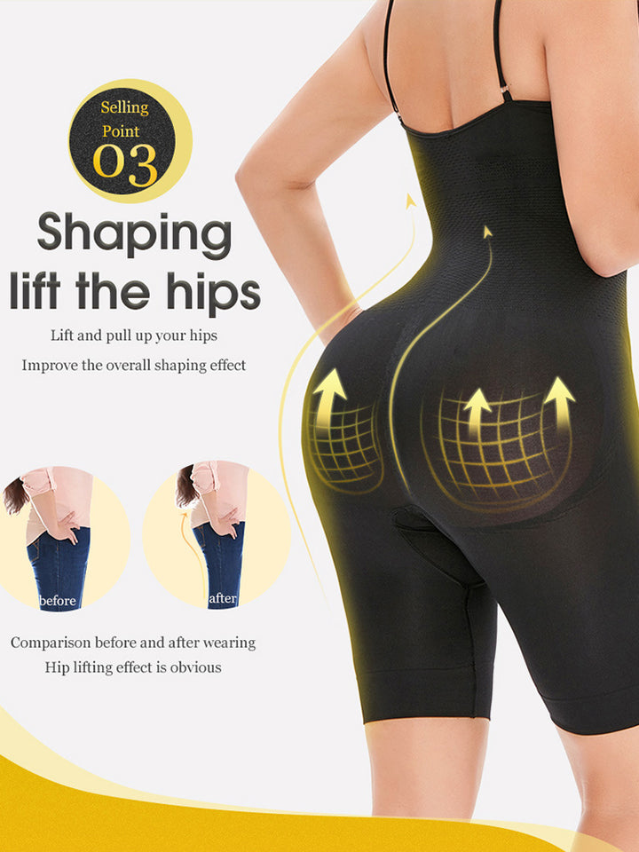 Seamless Butt Lifter Bodysuit Thigh Slimmer Shapewear