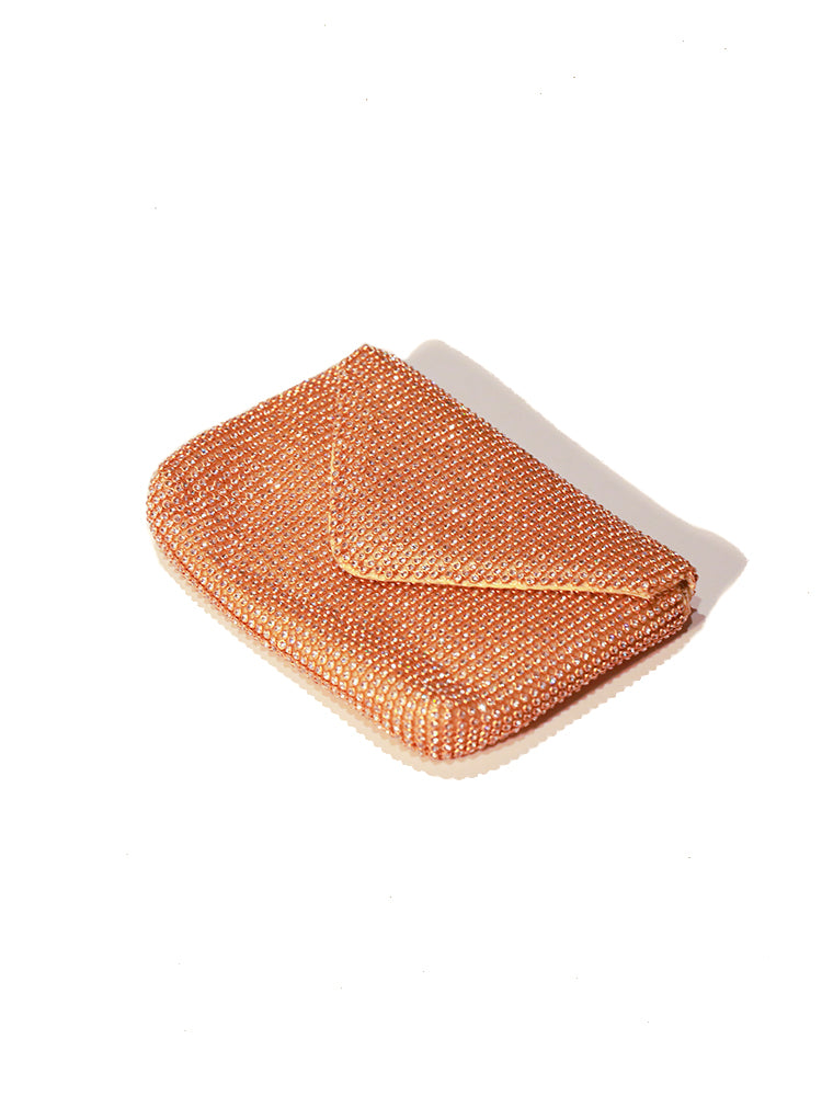 Glitter Rhinestone Wedding Evening Purse Crystal Envelope Crossbody Bags