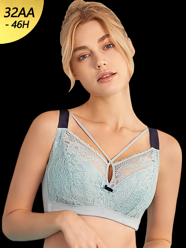 Lace Sexy Lightly Padded Minimizer Bra