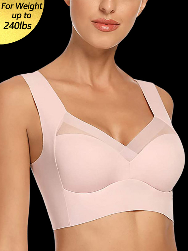 Women's Seamless Soft Sleep Leisure Wireless Lounge Bra