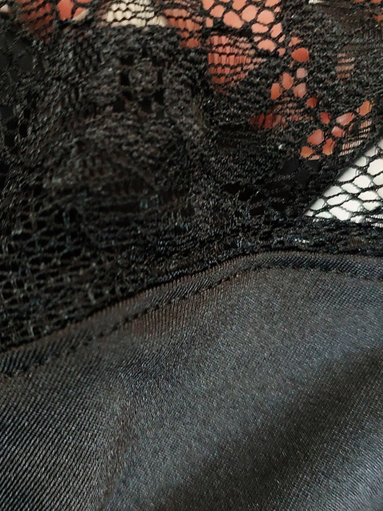 Breathable Lace Front Close Wire-free Bra