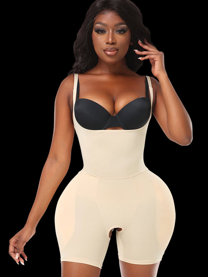 Removable Sponge Pad Tummy Control Enhancer Shaper