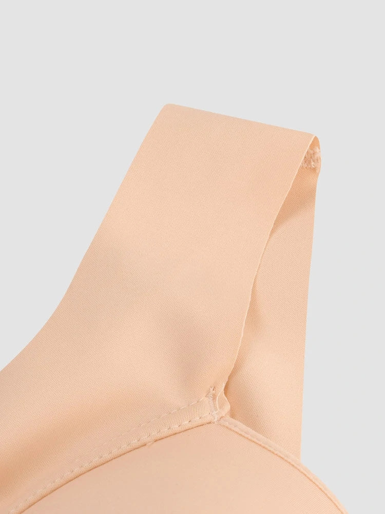Seamless Front Closure Wire-free Push Up Bra