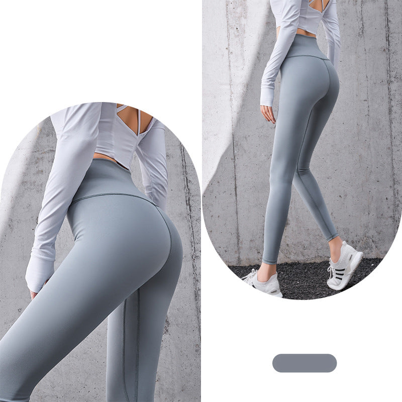 Women's High Waisted Tummy Control Leggings Workout Yoga Pants