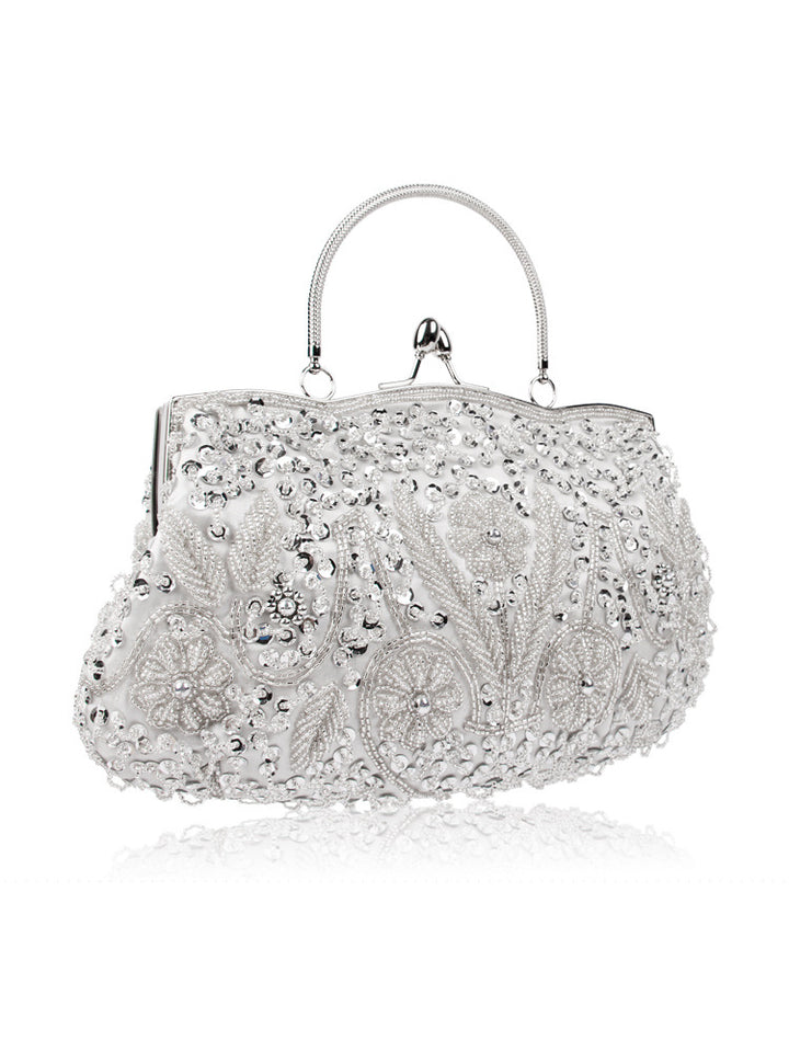 Rhinestone Handbag Costume Accessories Evening Clutch Beaded Bag