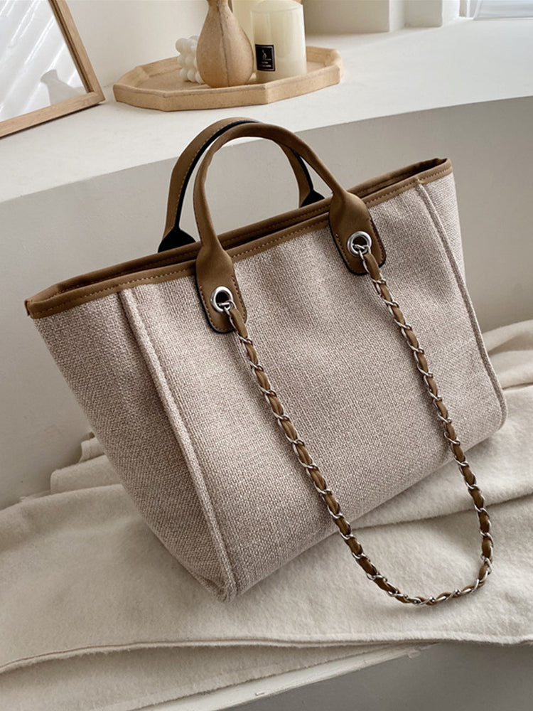 Women's Laptop Tote Bag Canvas Large Capacity Shoulder Bags