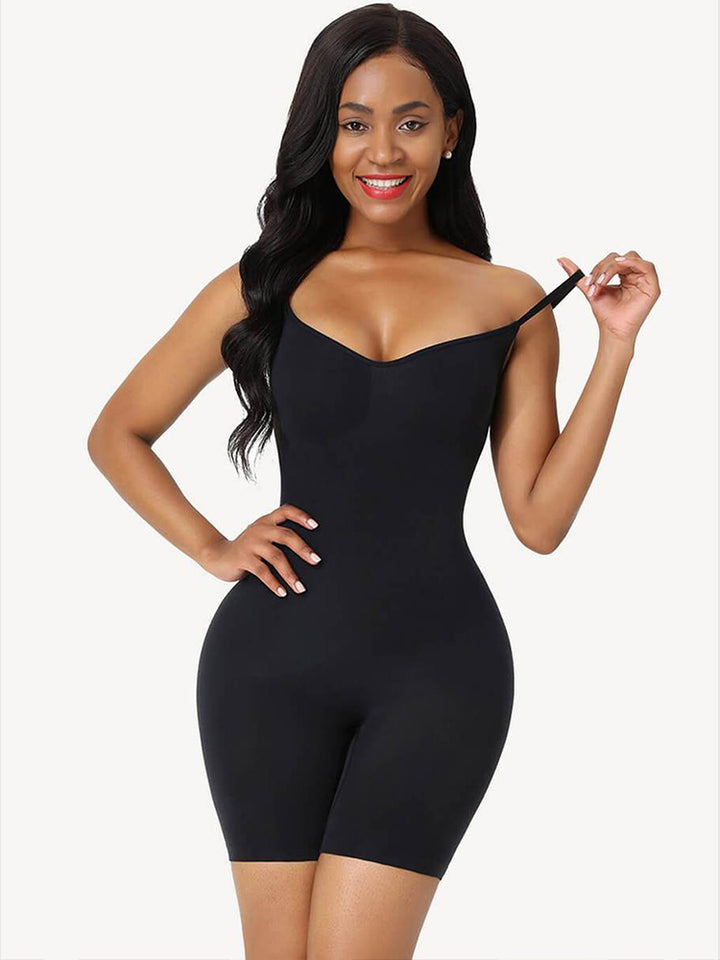 Seamless Butt Lifter Bodysuit Thigh Slimmer Shapewear