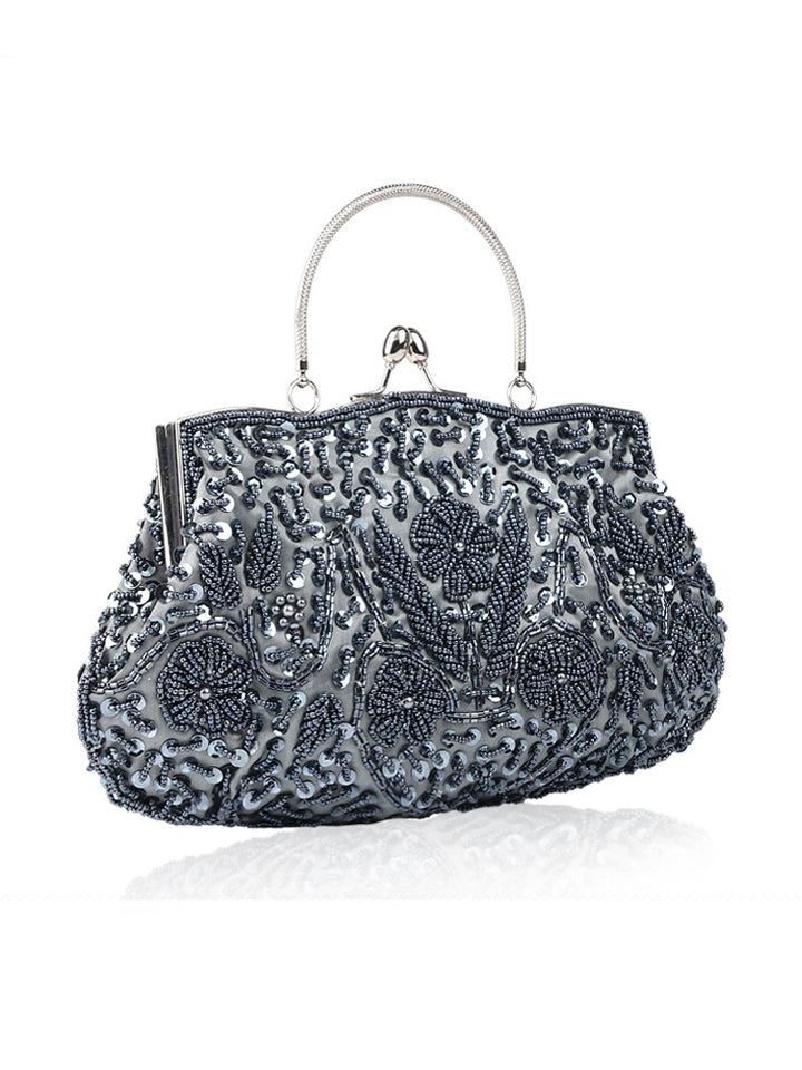 Rhinestone Handbag Costume Accessories Evening Clutch Beaded Bag