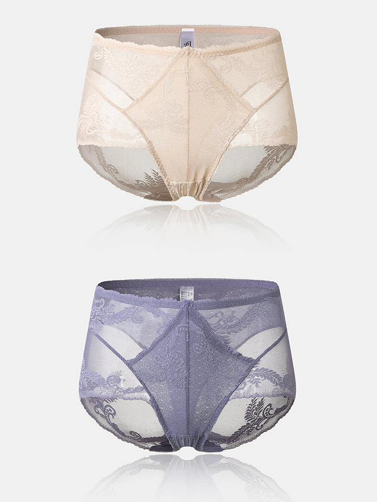 2-Pack Lace Ultra-Thin Sexy Briefs