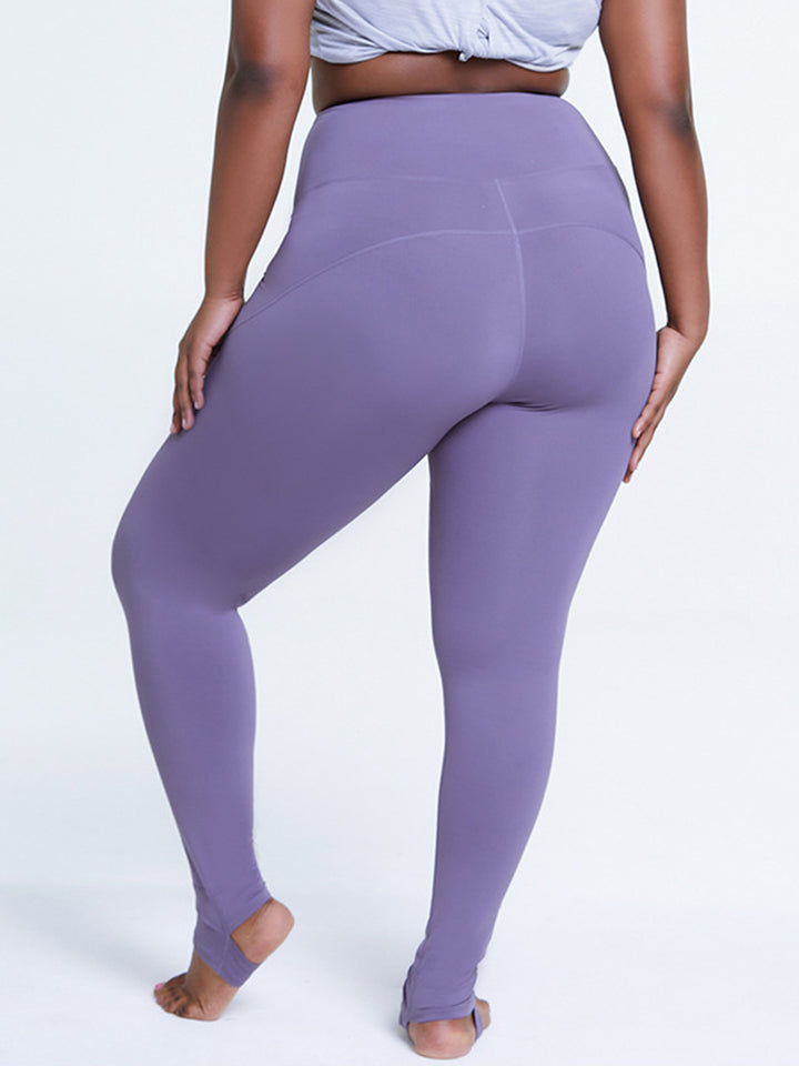 Plus Size High Waisted Yoga Pants Workout Leggings