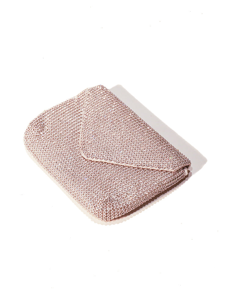 Glitter Rhinestone Wedding Evening Purse Crystal Envelope Crossbody Bags