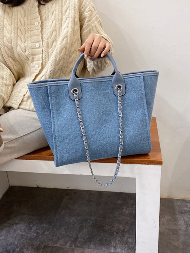 Women's Laptop Tote Bag Canvas Large Capacity Shoulder Bags