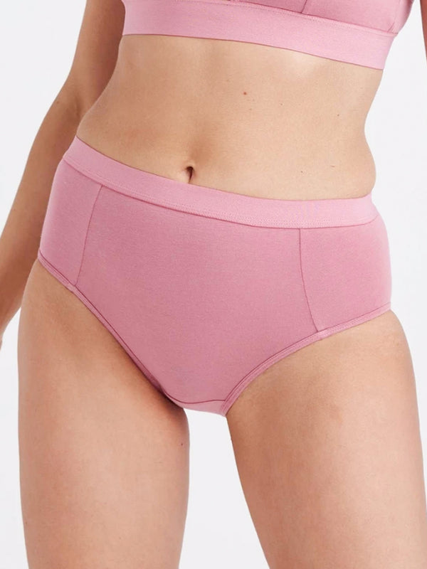 6-Pack Women's Soft Modal Mid-Waist Panties