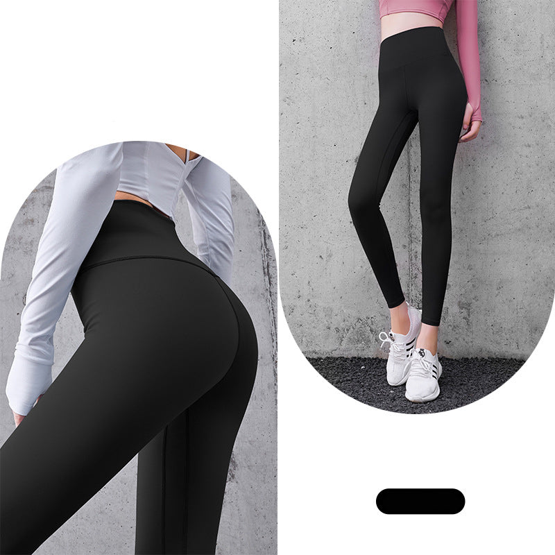 Women's High Waisted Tummy Control Leggings Workout Yoga Pants