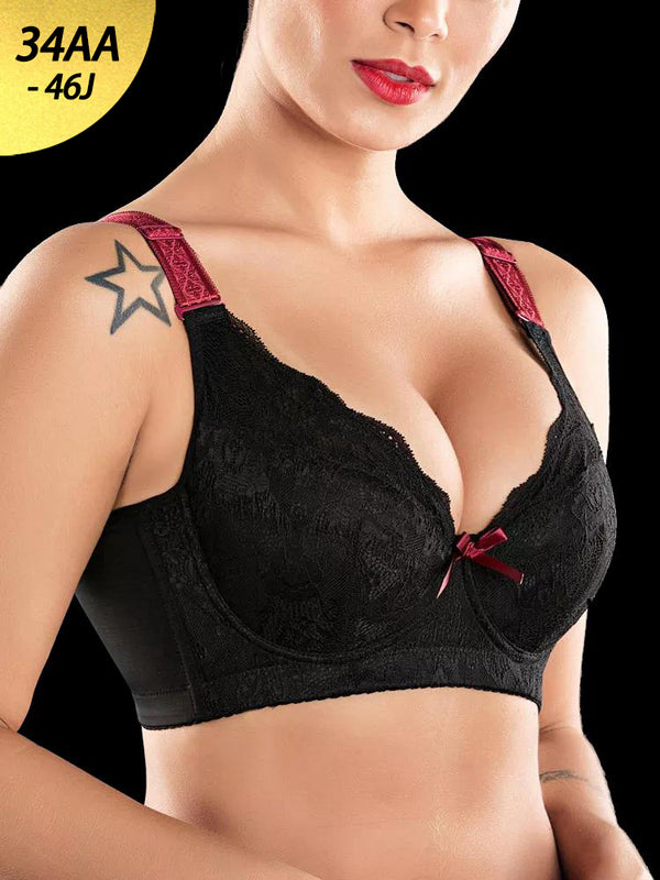 Bow-knot Lace Push Up Bra