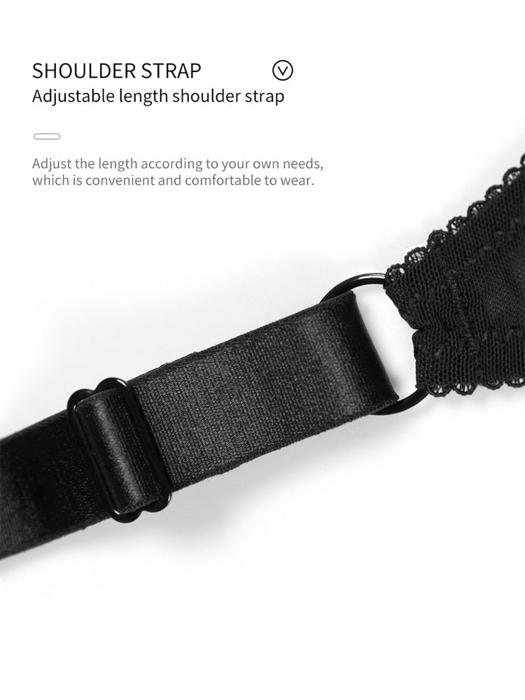 Sexy Ultra-thin Mesh Non-padded Full Coverage Bra