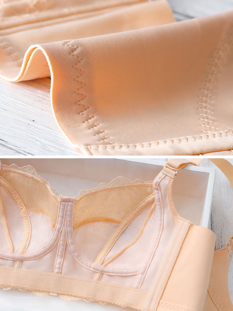 Comfort Lace Wire-Free Minimizer Bra