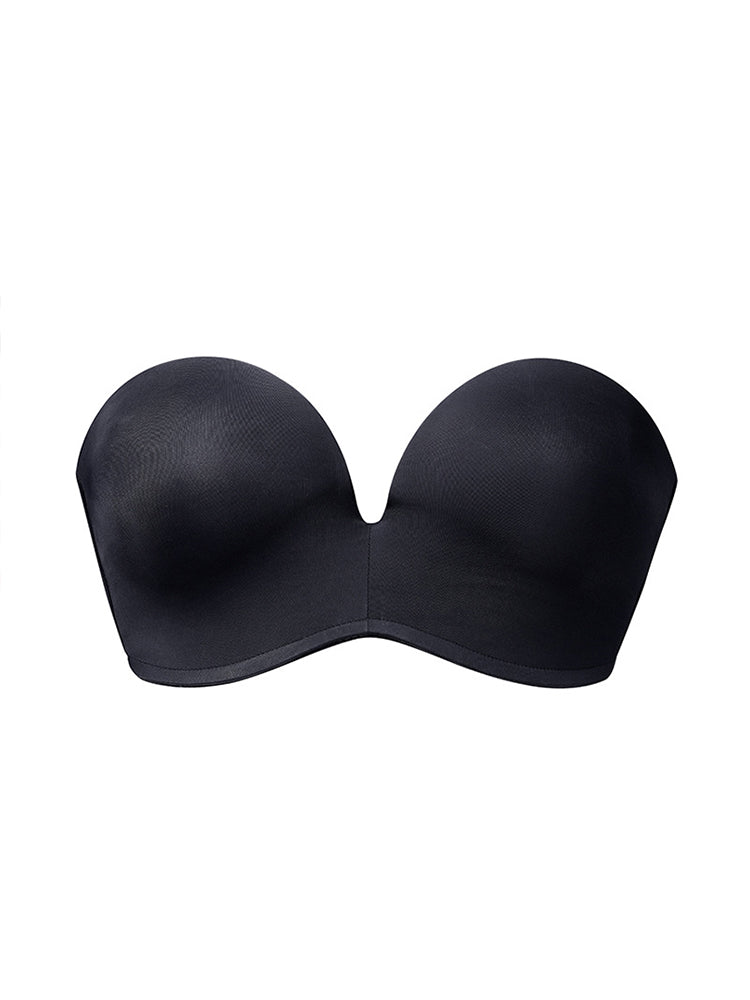 Strapless Push-Up Invisible Wireless Multiway Bra