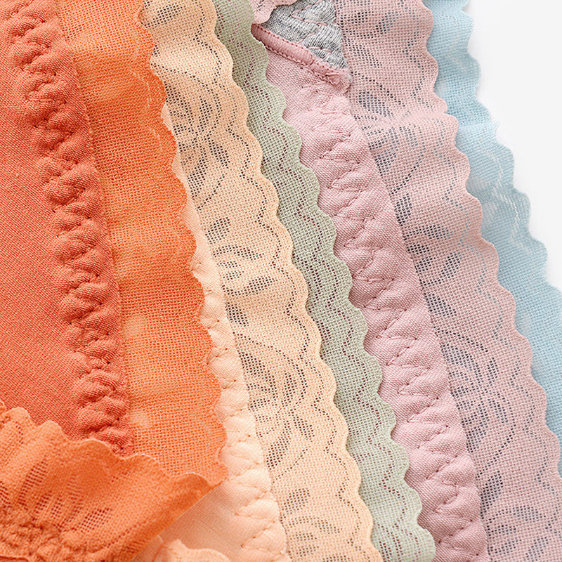 3-Pack Seamless High Waist Cotton Breathable Panties
