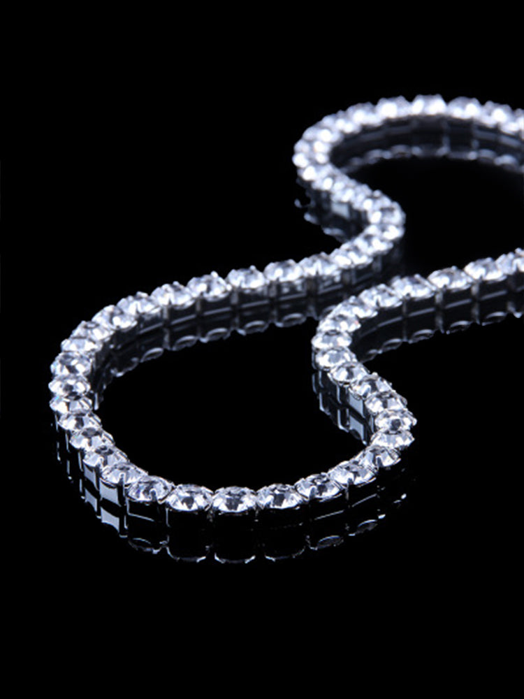 Modern Stylish Rhinestone Necklace