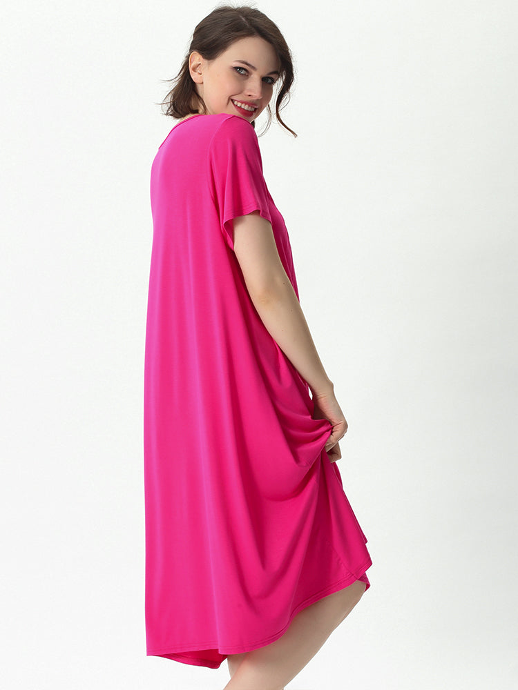 Color_Rose Pink/Short Sleeve